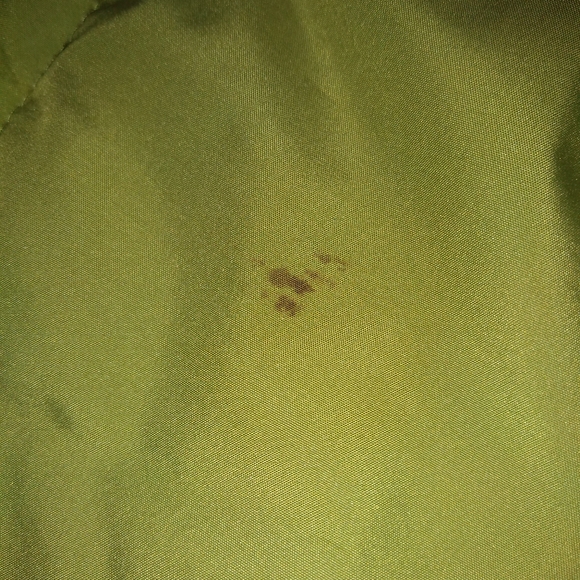 Jones New York Green Studio Puffer Winter Jacket with Fur Trim Hood, Siz… - Picture 15 of 16